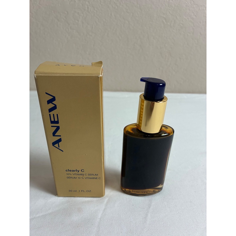 Avon ANEW Clearly C 10% Vitamin C Serum 1 oz 30ml Discontinued NEW Vintage